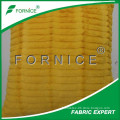 chinese factory textile soft pile PV plush fleece with groove